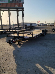 New 2023 Maxwell DC 24' Flatbed Equipment Trailer