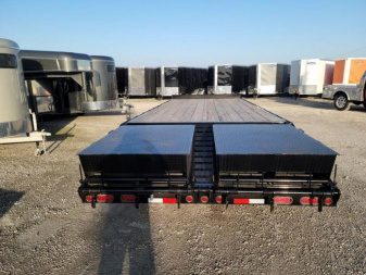 New 2022 Maxwell DC 25' pintle tag "bumper pull" Equipment Trailer