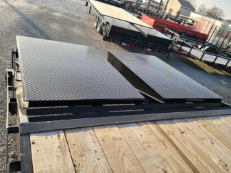 New 2022 Maxwell DC 25' pintle tag "bumper pull" Equipment Trailer