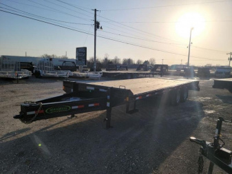 New 2022 Maxwell DC 25' pintle tag "bumper pull" Equipment Trailer