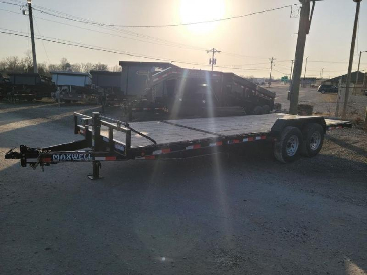 New 2023 Maxwell DC 22' Tilit Equipment Trailer