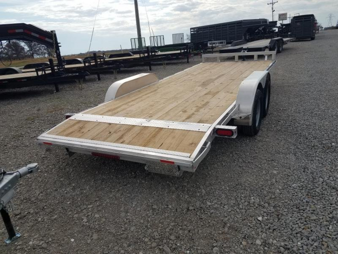 New 2023 Maxwell Aluminum 83x20 Car / Racing Trailer