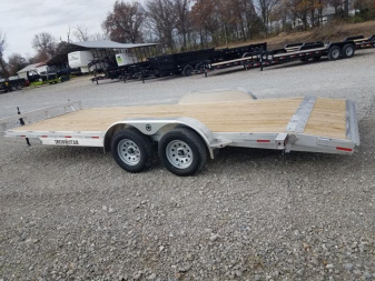 New 2023 Maxwell Aluminum 83x20 Car / Racing Trailer
