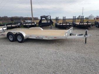 New 2023 Maxwell Aluminum 83x20 Car / Racing Trailer