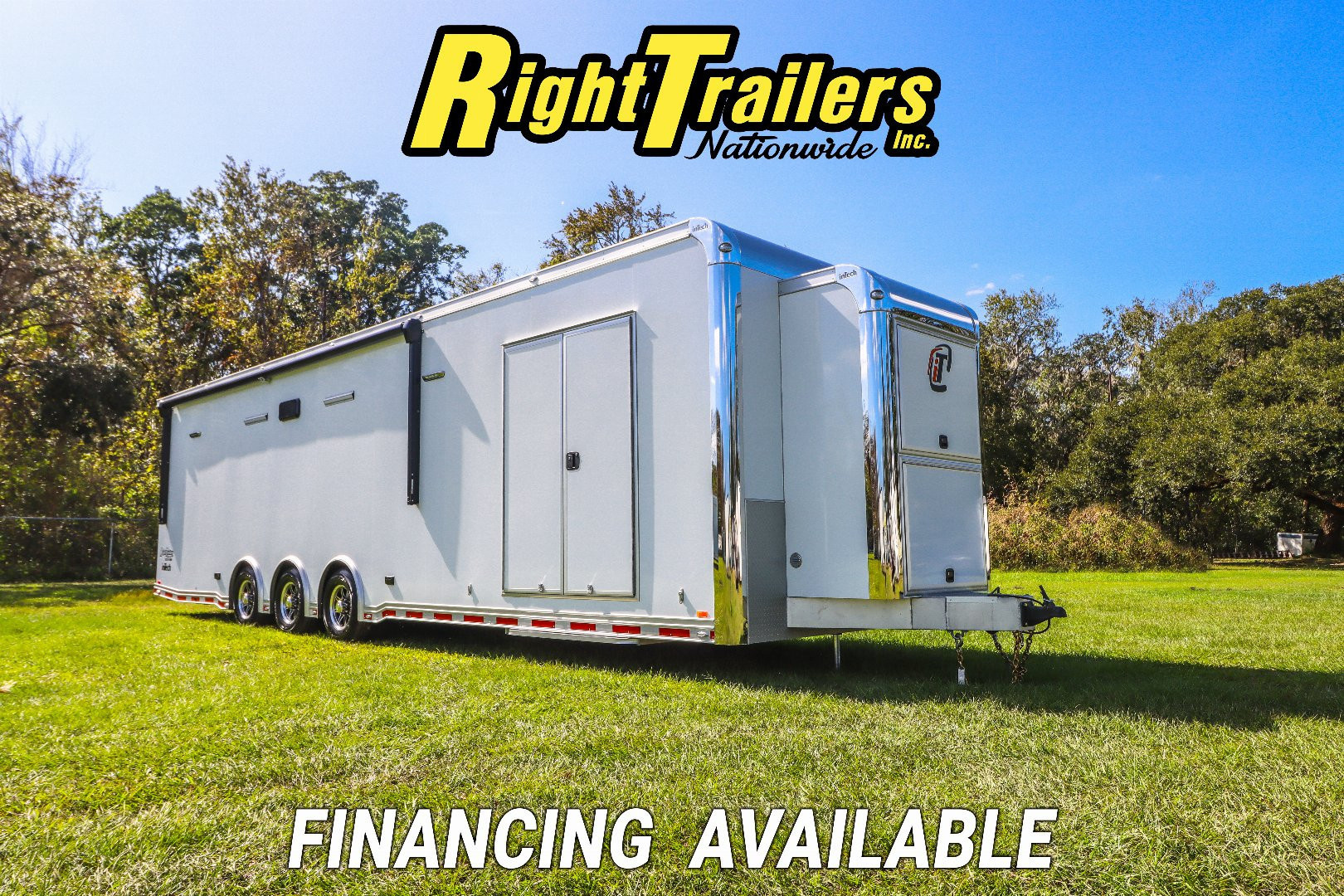 New 2026 8.5x34 inTech Race Trailer