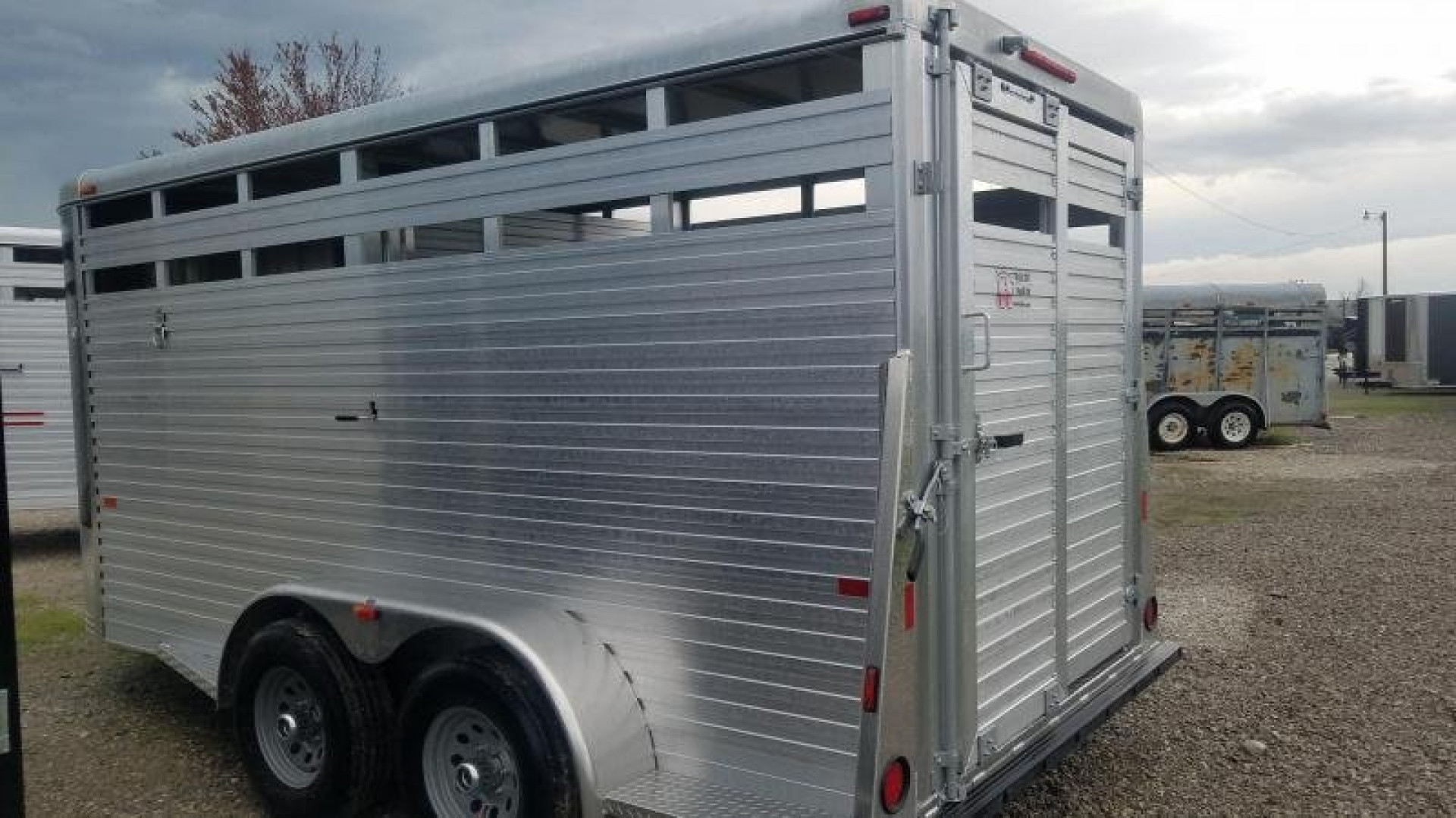 New 2025 W-W Trailer BP All Aluminum Livestock Trailer