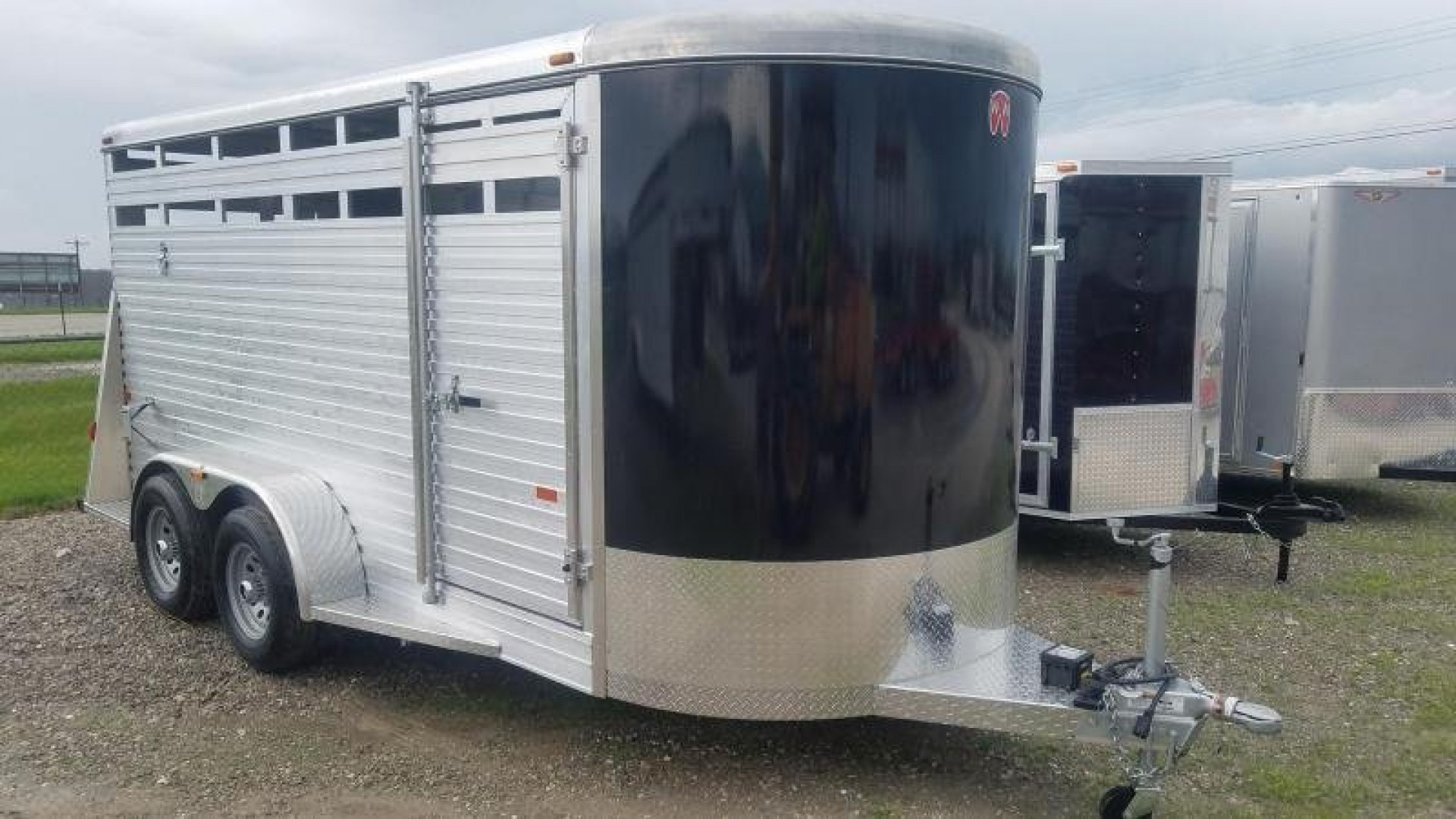 New 2025 W-W Trailer BP All Aluminum Livestock Trailer