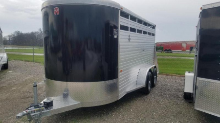 New 2025 W-W Trailer BP All Aluminum Livestock Trailer