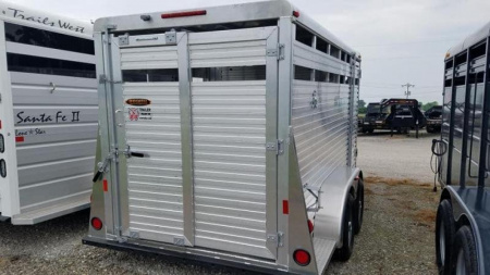 New 2025 W-W Trailer BP All Aluminum Livestock Trailer