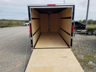 New 2021 Maxwell 7x16 Rental Cargo / Enclosed Trailer