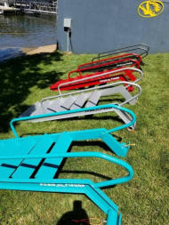 New 2025 PIRATE PLANK 6 STEP DOCK LADDER/ 7 STEP DOCK LADDER