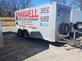 New 2015 Maxwell 6X14 Enclosed Cargo Trailer