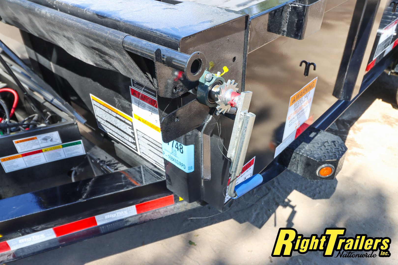 New 2025 7X16 Big Tex Dump Trailer