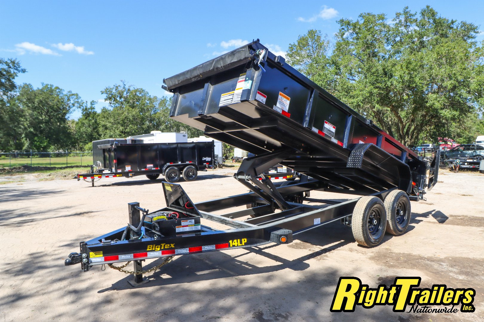 New 2025 7X16 Big Tex Dump Trailer