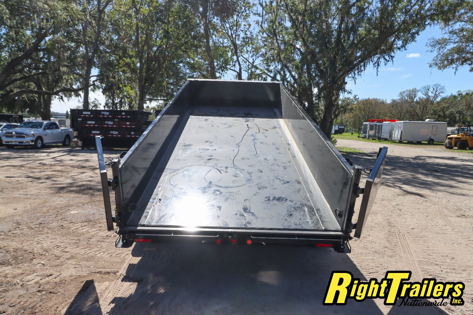 New 2025 7X16 Big Tex Dump Trailer