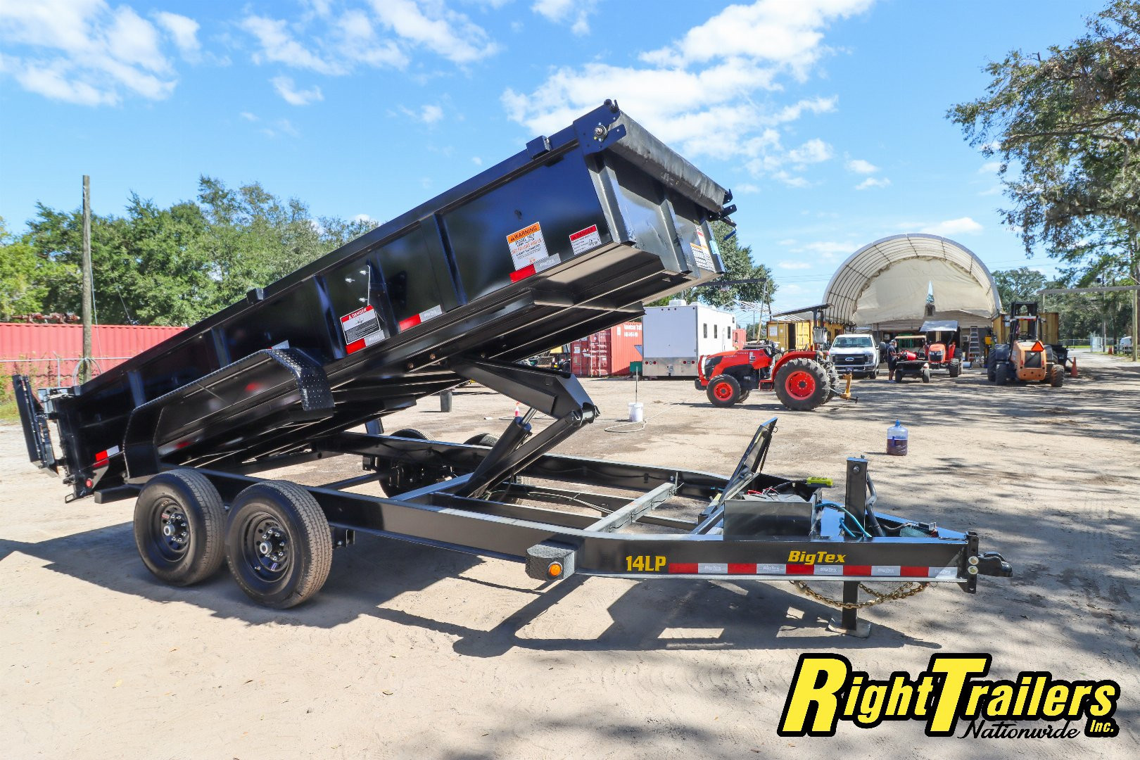 New 2025 7X16 Big Tex Dump Trailer