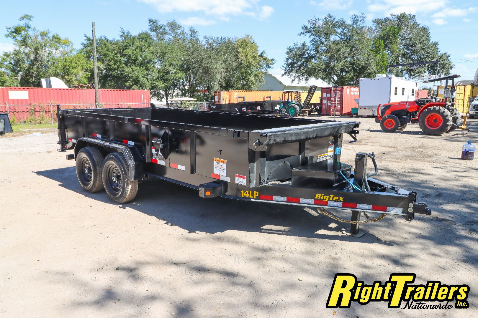 New 2025 7X16 Big Tex Dump Trailer
