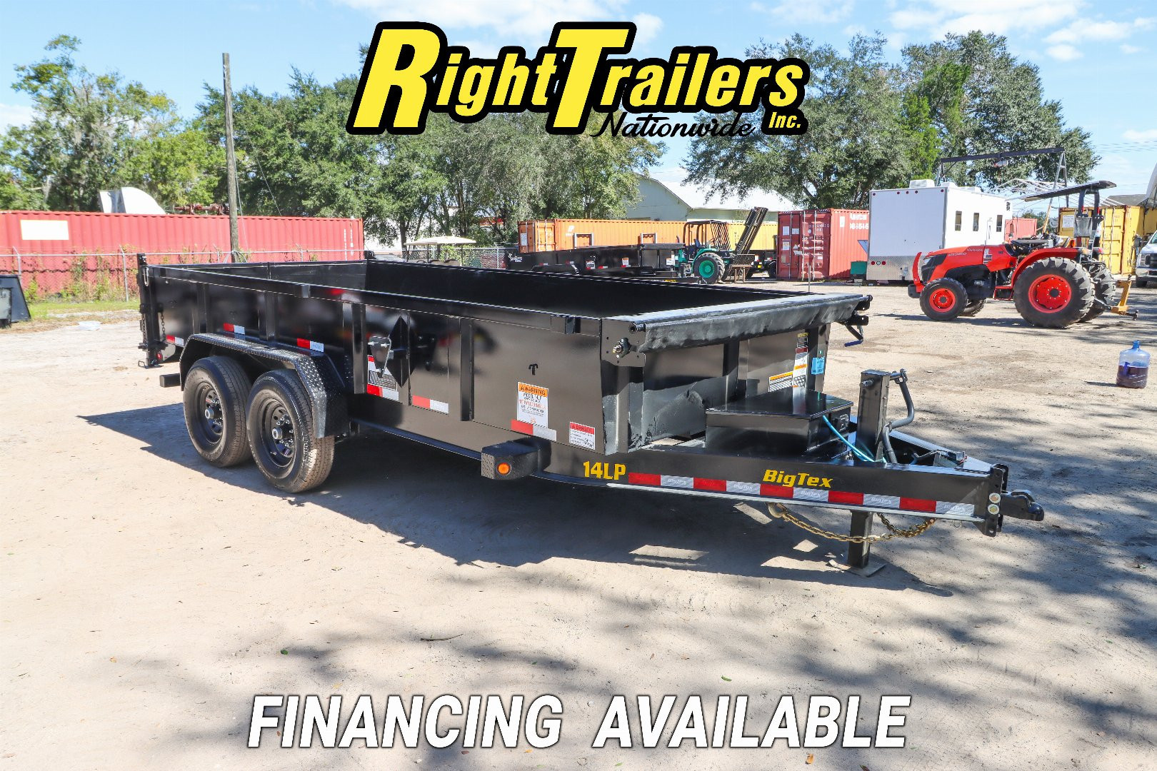 New 2025 7X16 Big Tex Dump Trailer