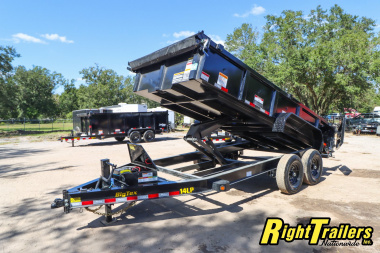 New 2025 7X16 Big Tex Dump Trailer