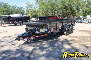 New 2025 7X16 Big Tex Dump Trailer