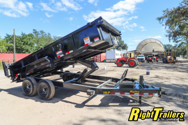 New 2025 7X16 Big Tex Dump Trailer