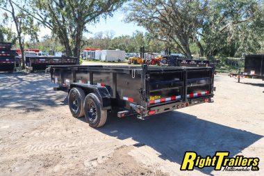 New 2025 7X16 Big Tex Dump Trailer