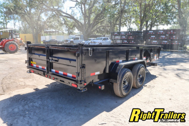 New 2025 7X16 Big Tex Dump Trailer