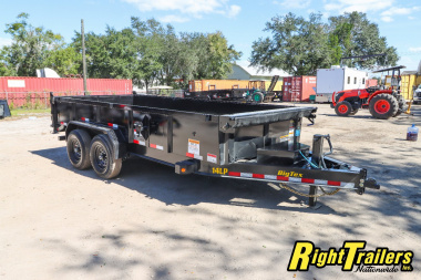 New 2025 7X16 Big Tex Dump Trailer