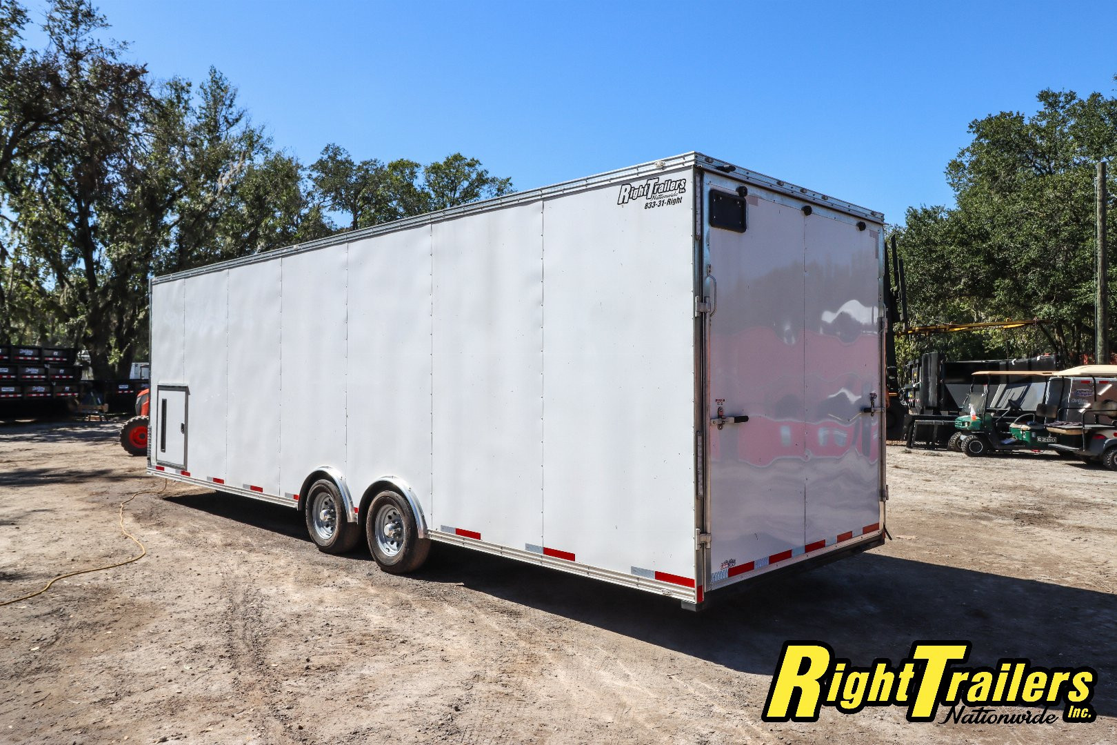 Used 8.5X28 Team Spirit Racing Trailer