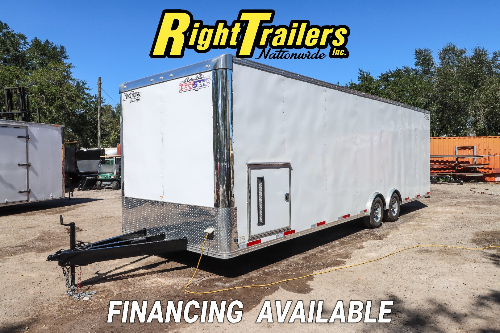 Used 8.5X28 Team Spirit Racing Trailer