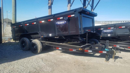New 2026 Maxwell DC High Side 83X14 Dump Trailer