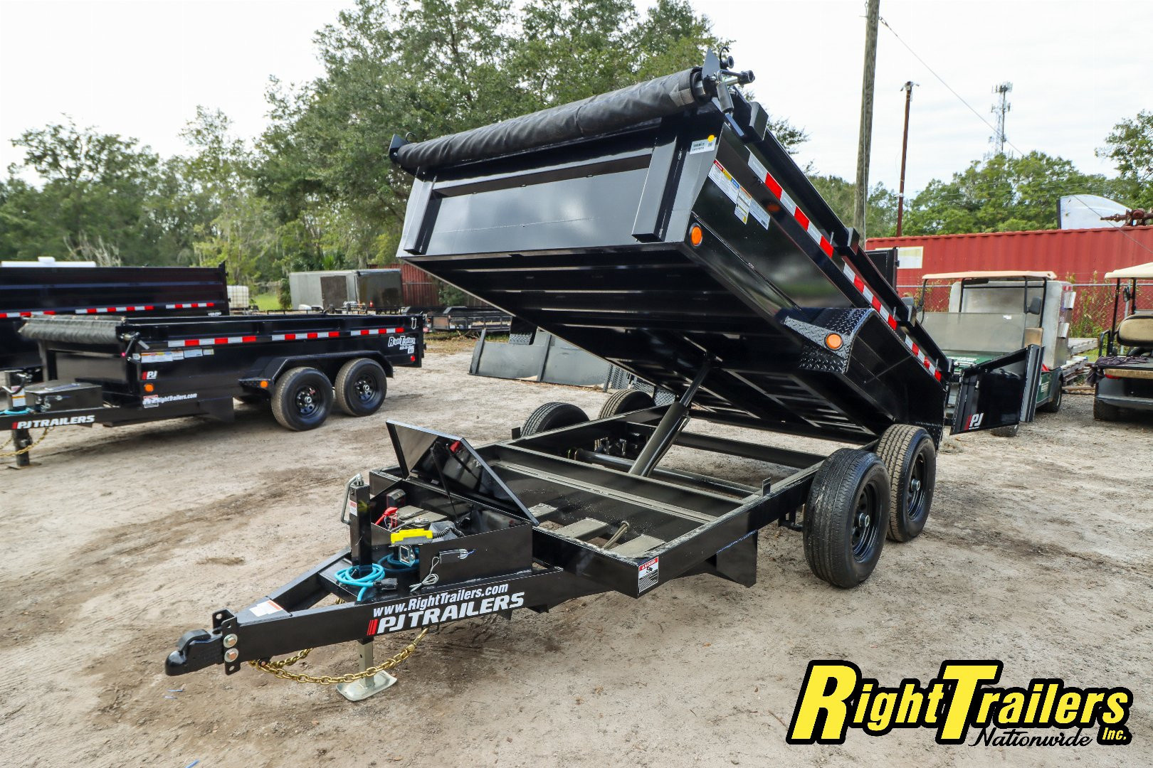 New PJ Trailers 6x12 Dump Trailer Dump Trailer