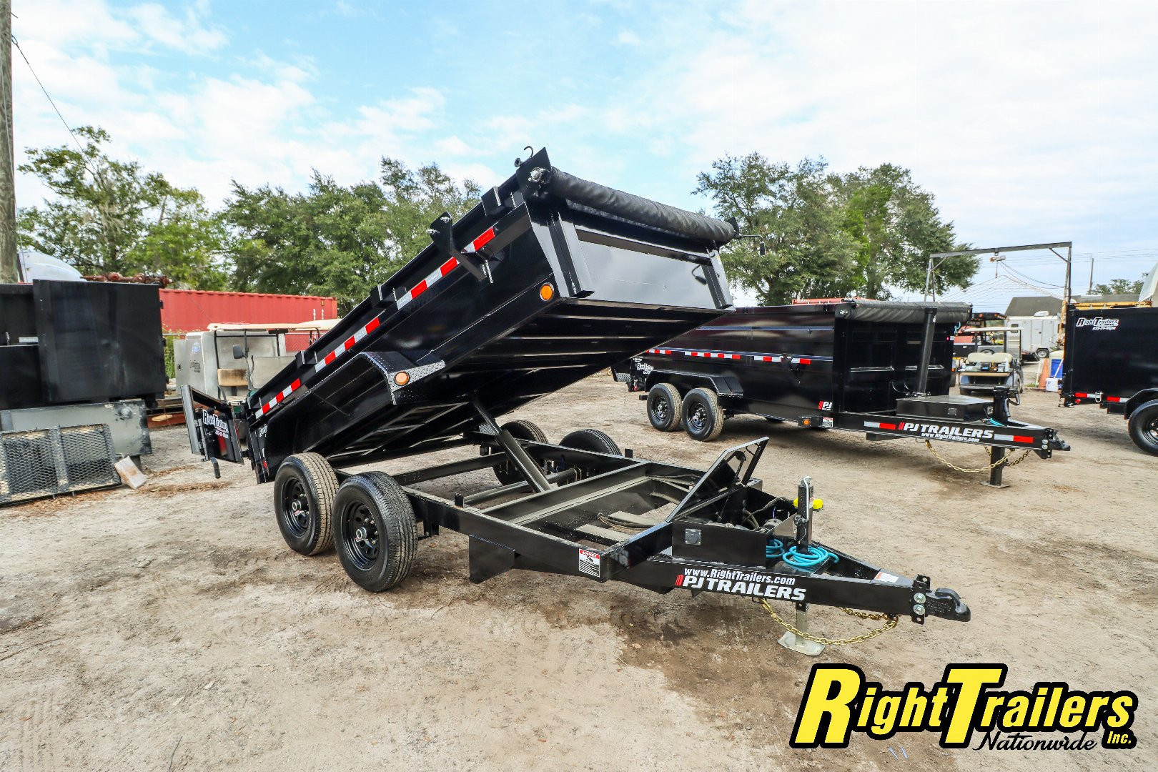 New PJ Trailers 6x12 Dump Trailer Dump Trailer