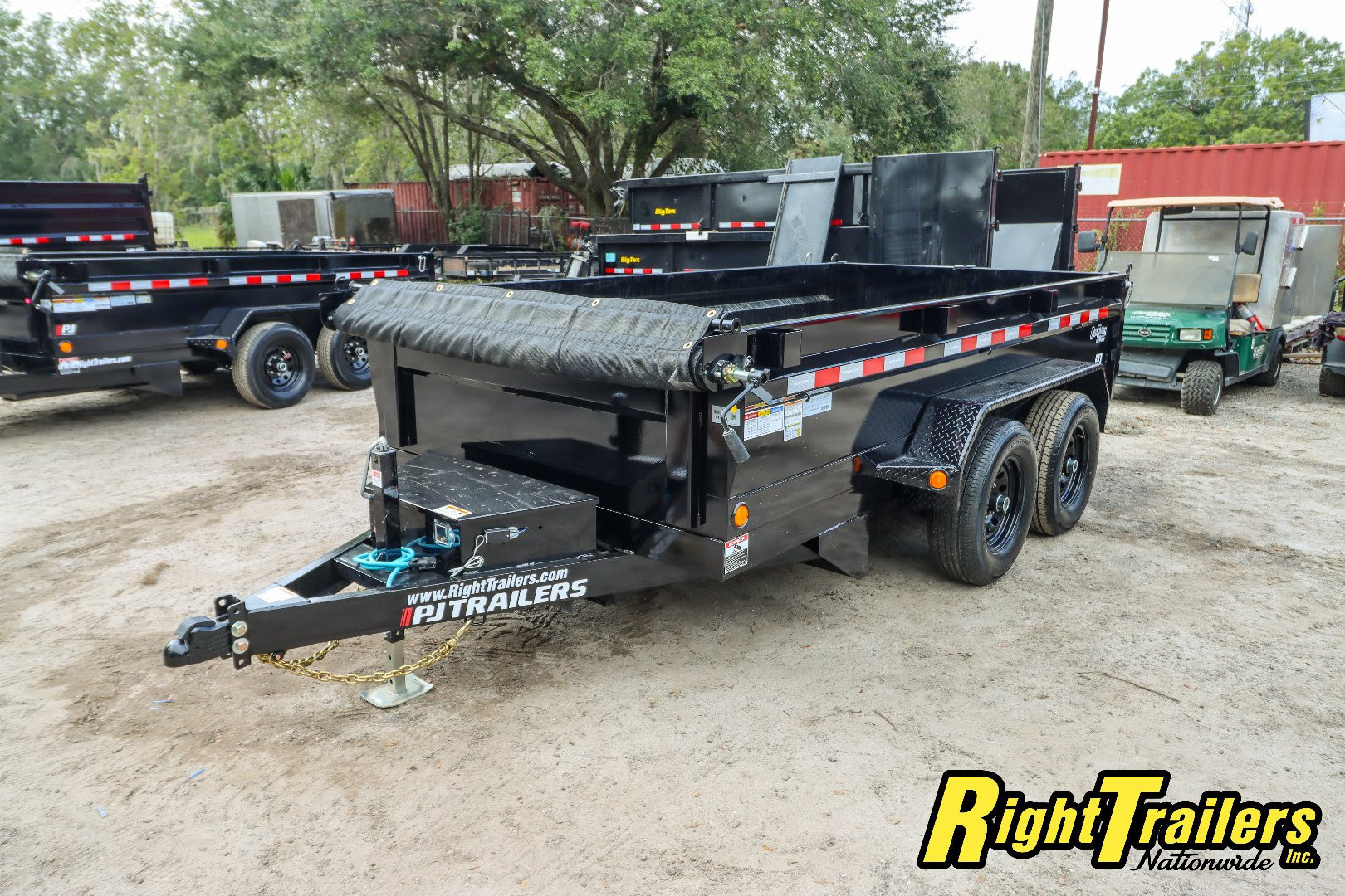 New PJ Trailers 6x12 Dump Trailer Dump Trailer