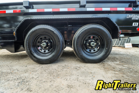 New PJ Trailers 6x12 Dump Trailer Dump Trailer