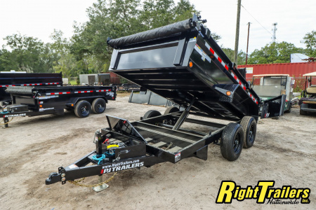 New PJ Trailers 6x12 Dump Trailer Dump Trailer
