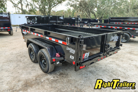 New PJ Trailers 6x12 Dump Trailer Dump Trailer