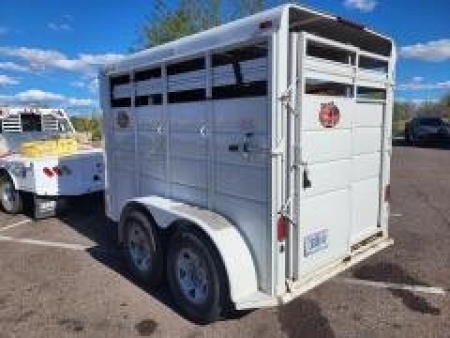 New 2022 Maxwell 6x12 Stock / Stock Combo Trailer