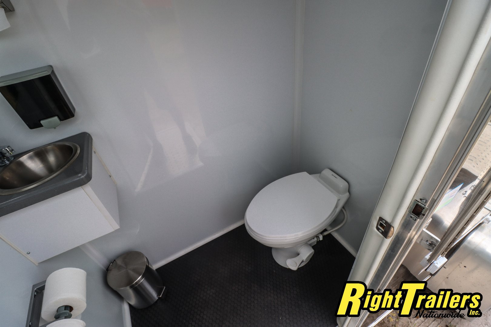 New 6X12 Forest River 4 station restroom trailer