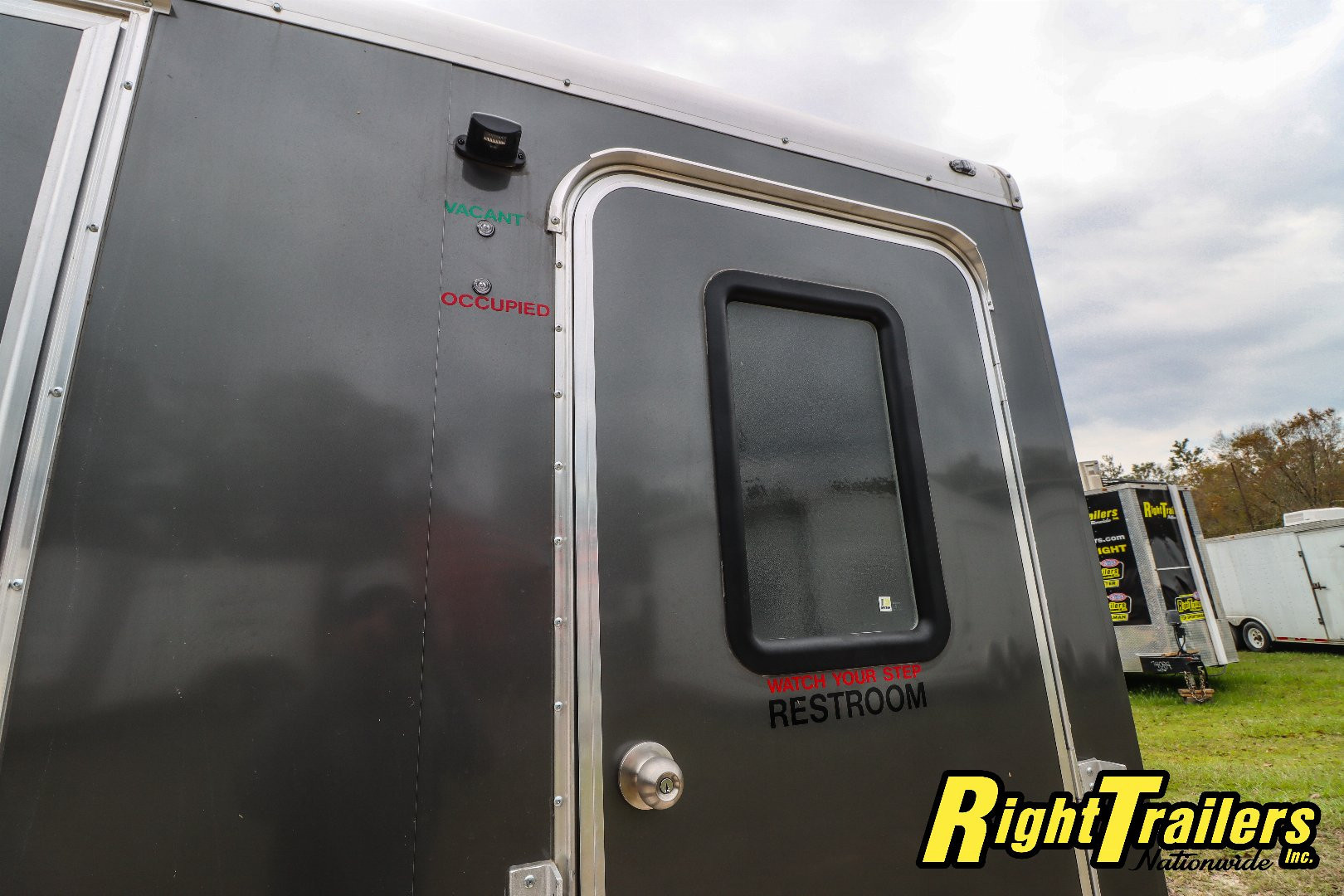 New 6X12 Forest River 4 station restroom trailer