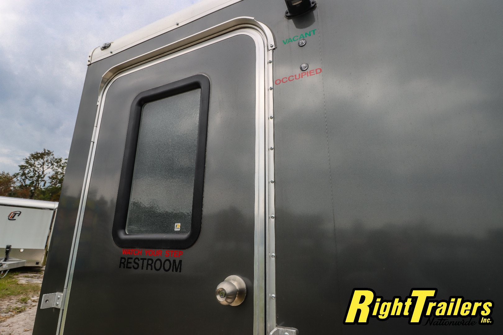 New 6X12 Forest River 4 station restroom trailer