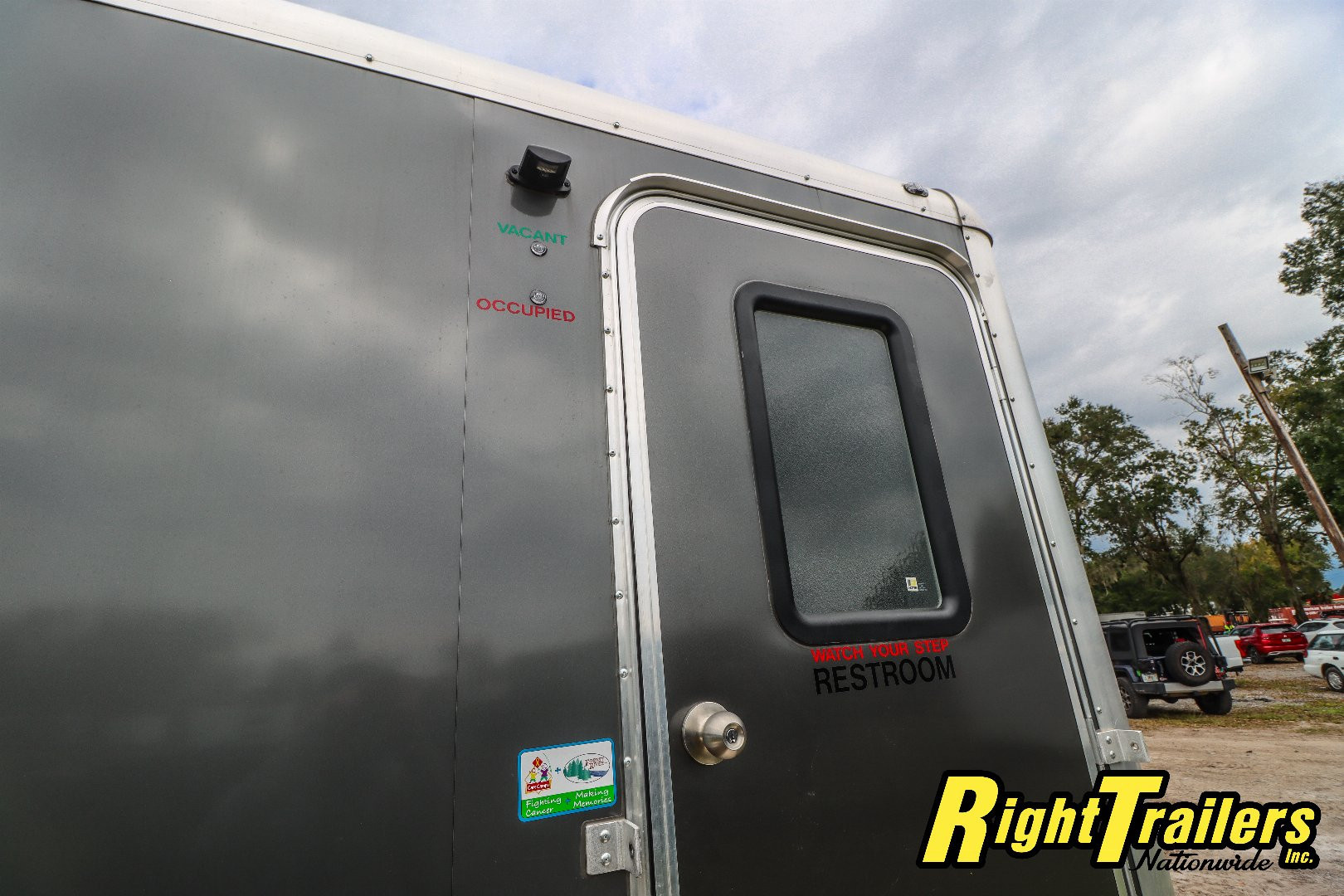 New 6X12 Forest River 4 station restroom trailer