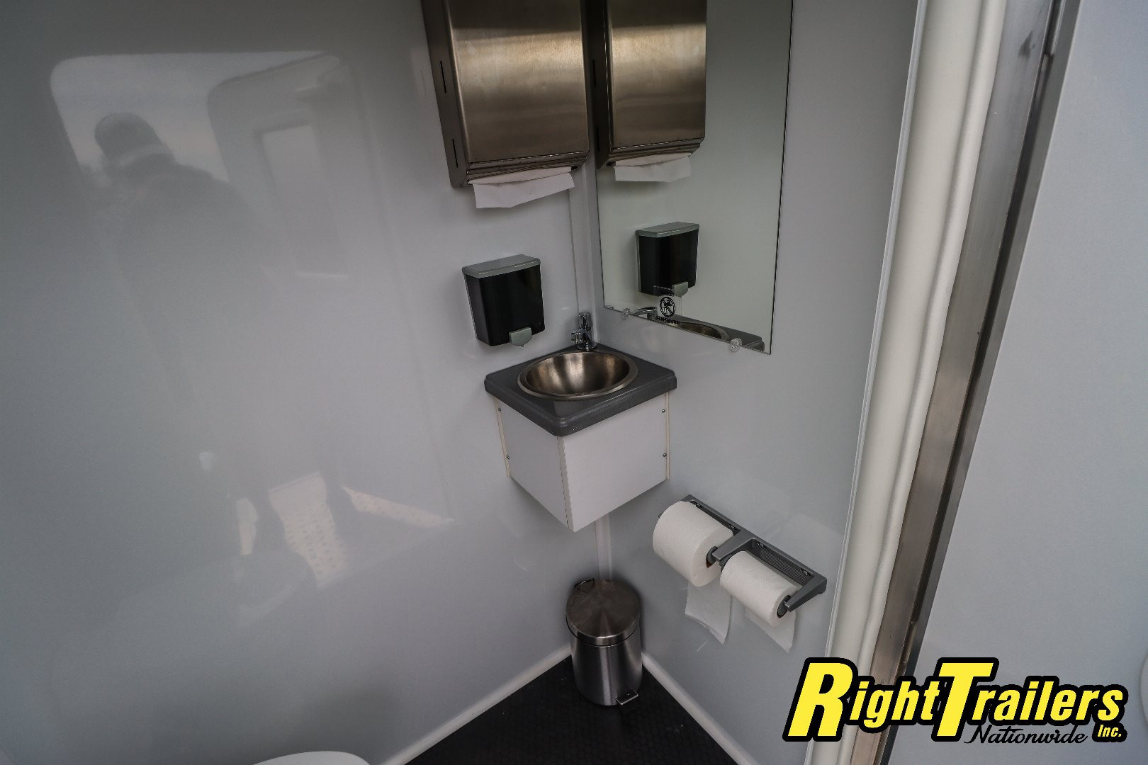 New 6X12 Forest River 4 station restroom trailer