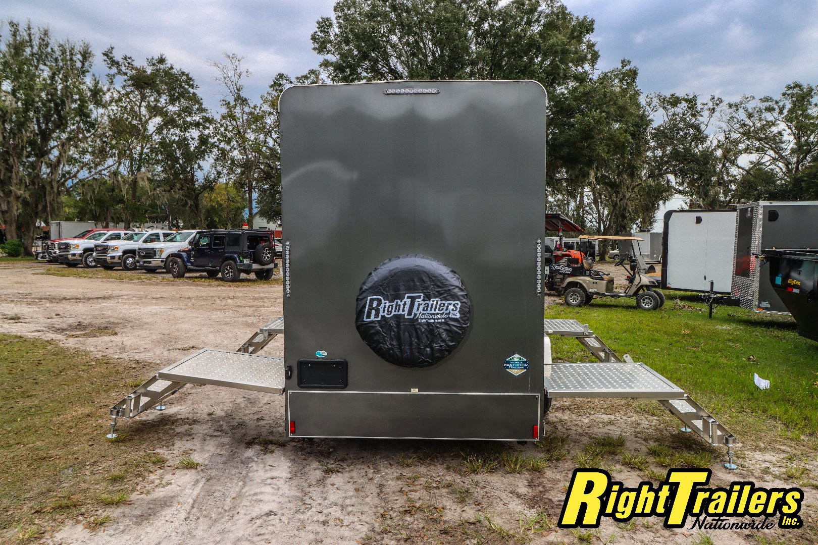 New 6X12 Forest River 4 station restroom trailer