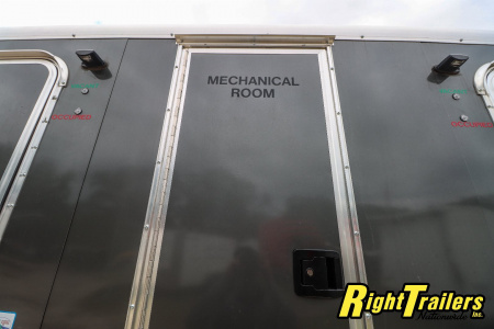 New 6X12 Forest River 4 station restroom trailer