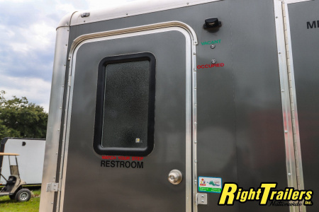 New 6X12 Forest River 4 station restroom trailer