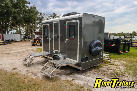 New 6X12 Forest River 4 station restroom trailer