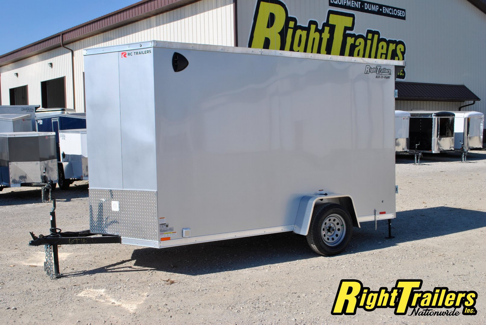 New 6X12 RC Trailers Concession Trailer