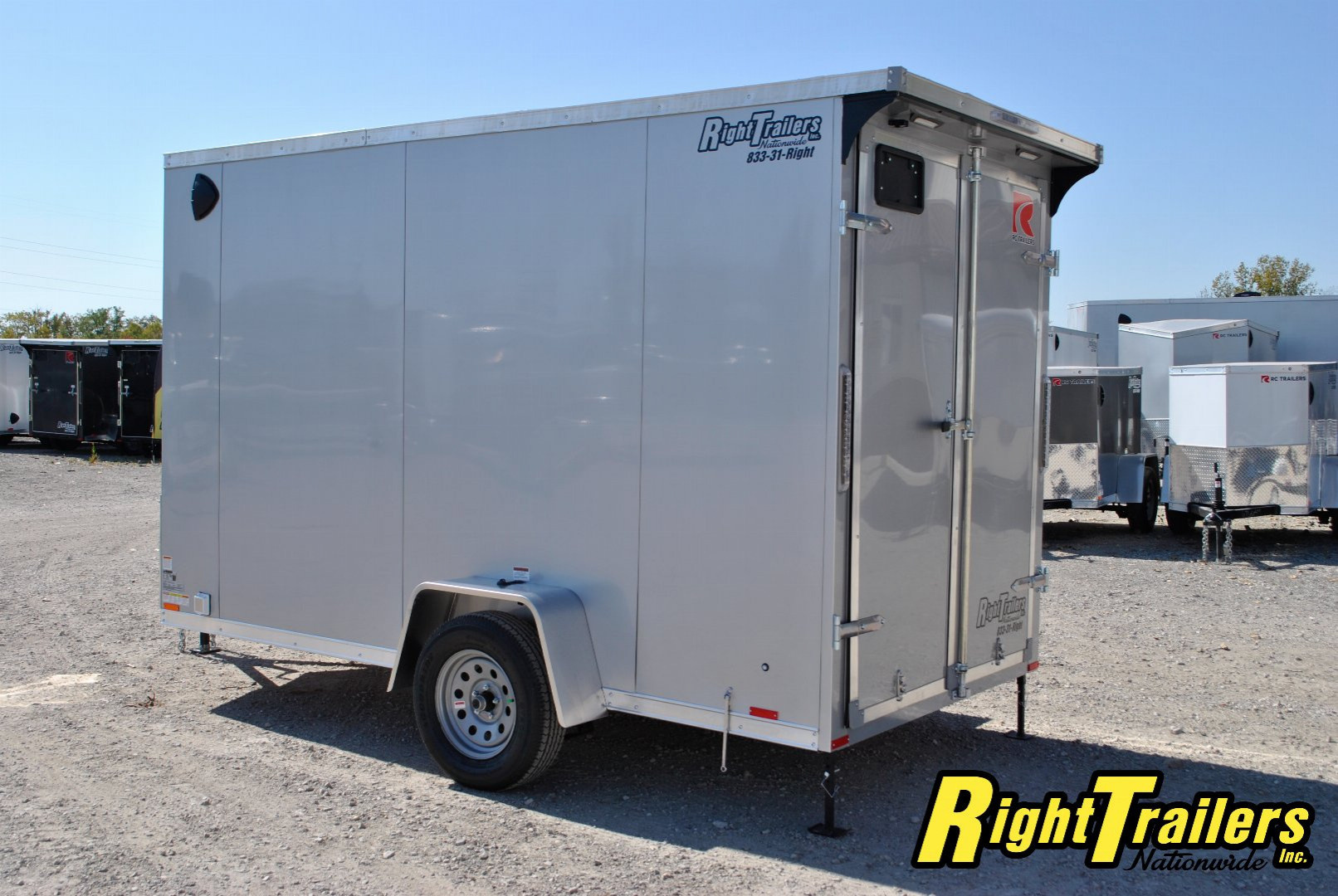 New 6X12 RC Trailers Concession Trailer