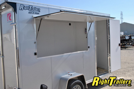 New 6X12 RC Trailers Concession Trailer